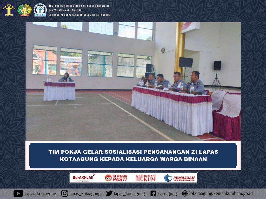 Sinergi dengan SPN Polda Lampung Bumikan 3+1 SDM Pemasyarakatan, 31 Petugas Lapas Kotaagung Ikuti Pelatihan Fisik, Mental, dan Disiplin